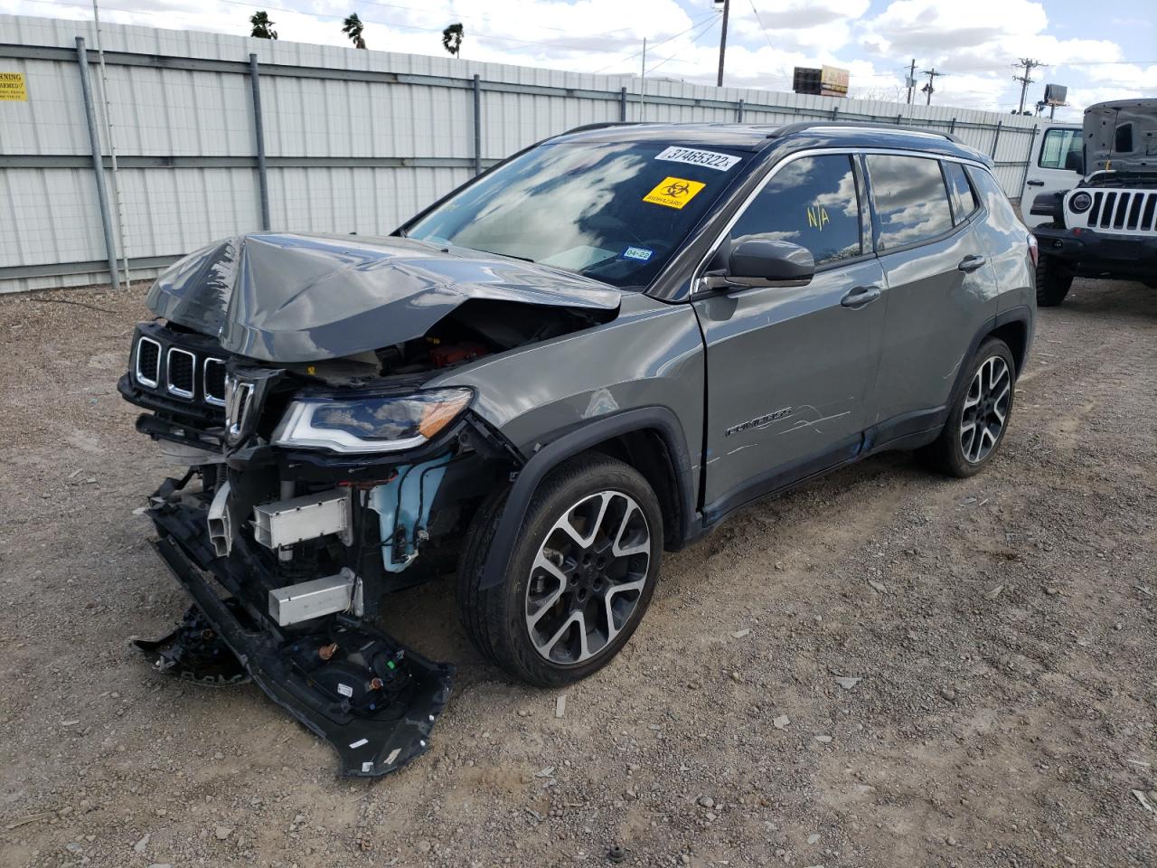 Photo 2 from auction – 2020 JEEP COMPASS LI with VIN 3C4NJCCB6LT224432