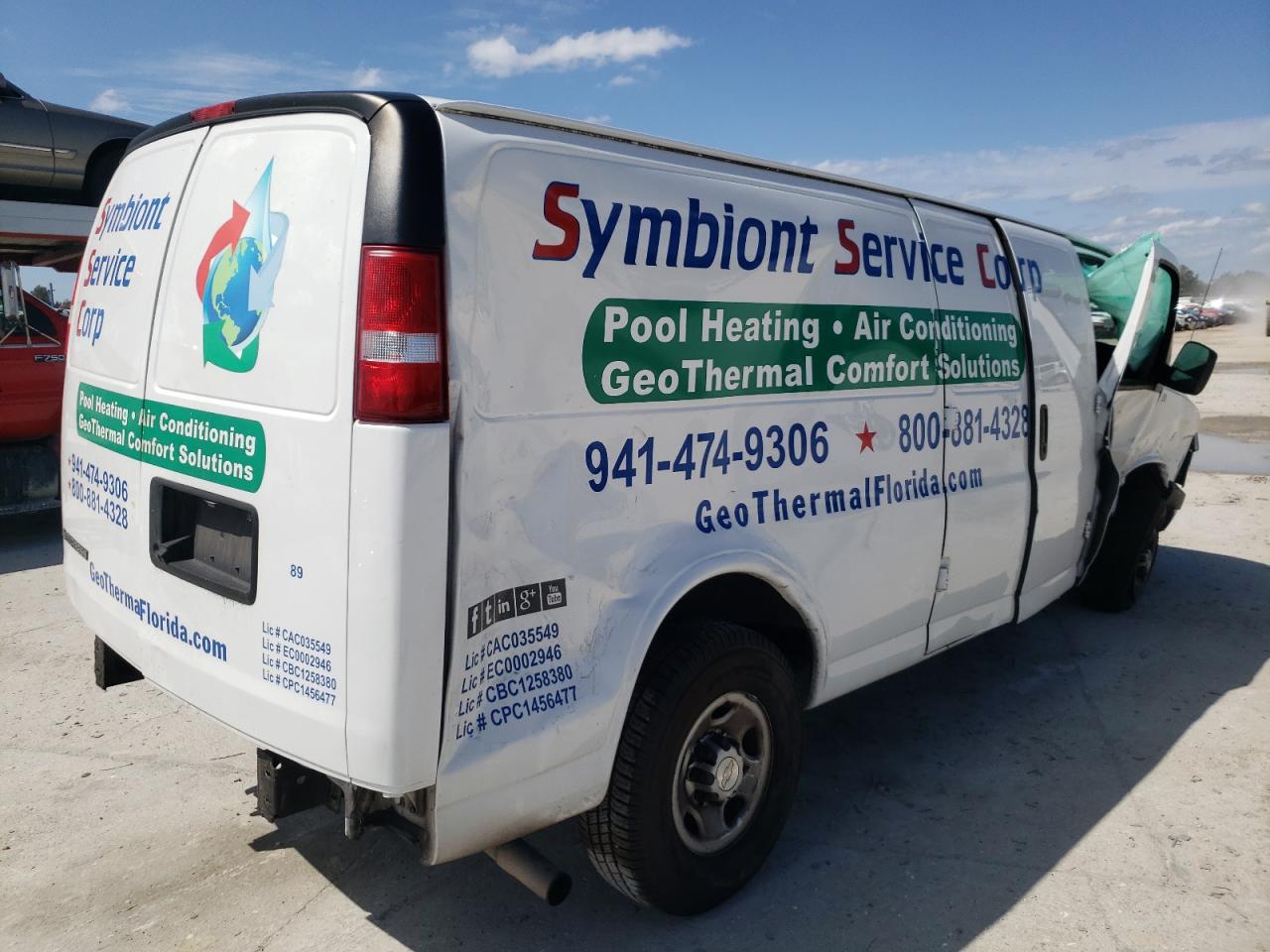 Photo 4 from auction – 2018 CHEVROLET EXPRESS G3 with VIN 1GCZGHFG0J1325720