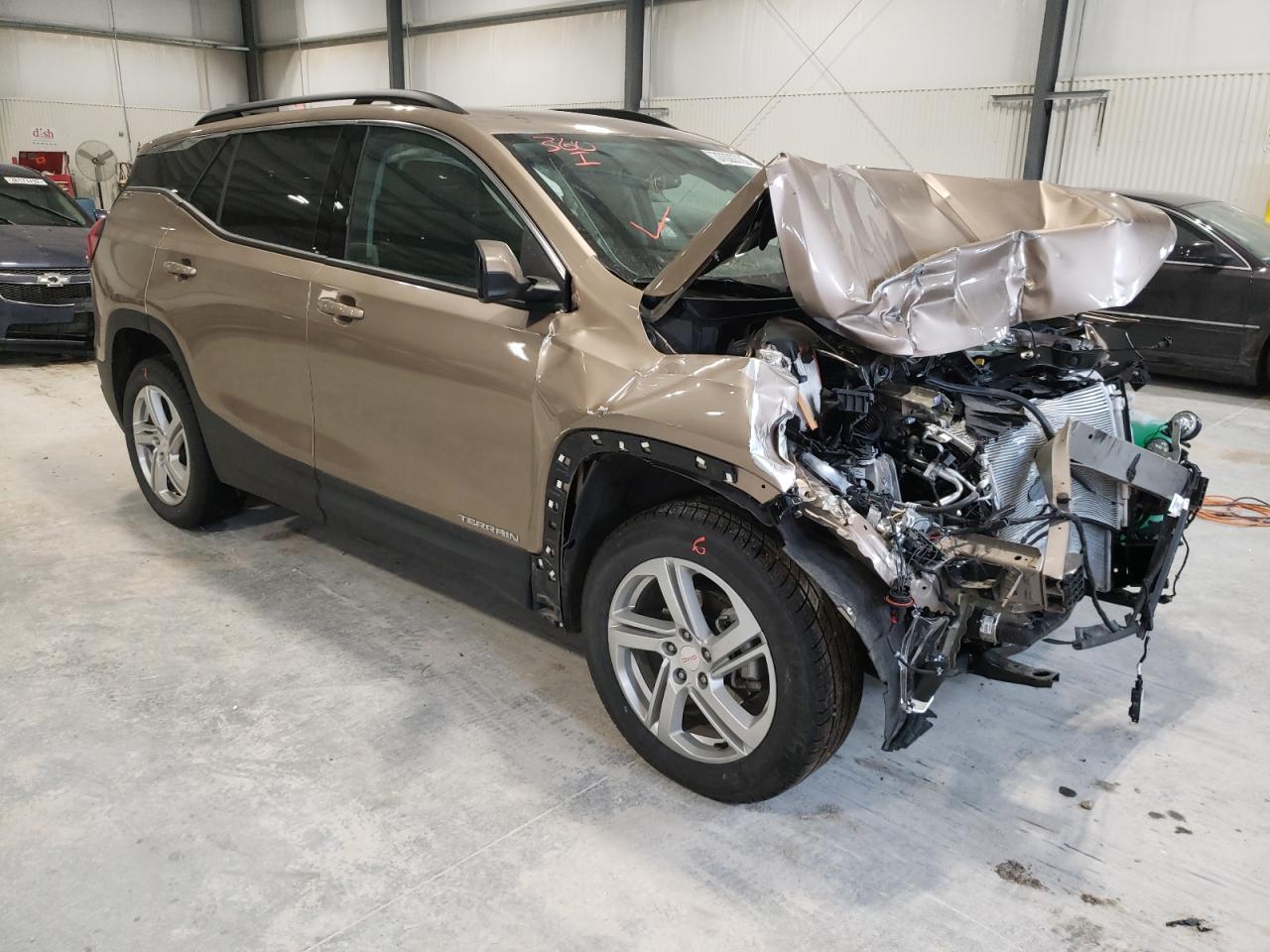 GMC TERRAIN SL 2018 with VIN 3GKALTEV6JL187075 - Photo from auction