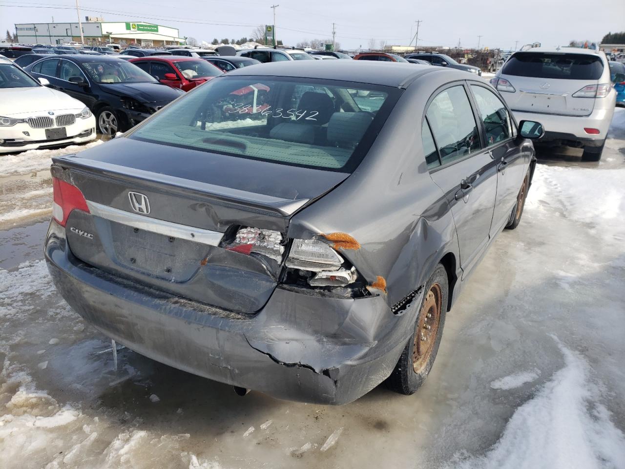 Photo 4 from auction – 2011 HONDA CIVIC DX-G with VIN 2HGFA1E45BH009902