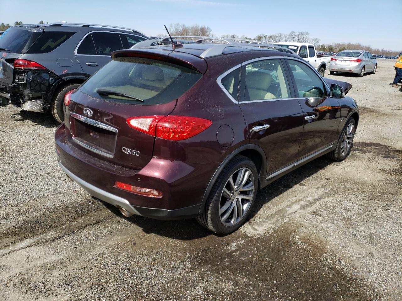Photo 4 from auction – 2017 INFINITI QX50 with VIN JN1BJ0RR2HM414945
