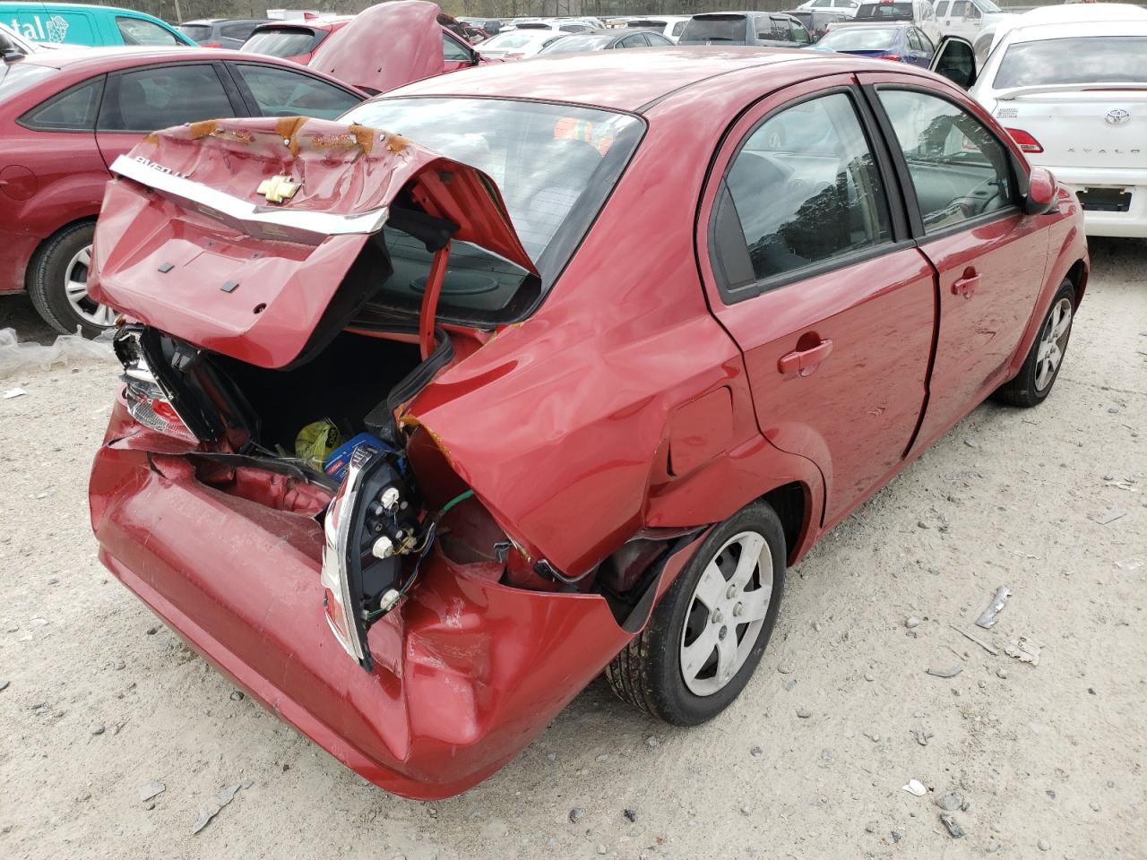 Photo 4 from auction – 2010 CHEVROLET AVEO LS with VIN KL1TD5DE8AB119304