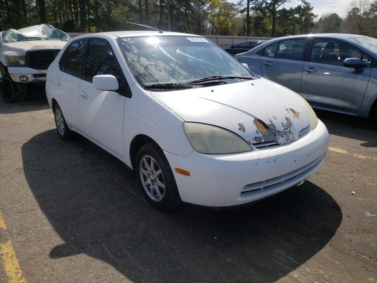 TOYOTA PRIUS 2002 with VIN JT2BK18U020069248 - Photo from auction