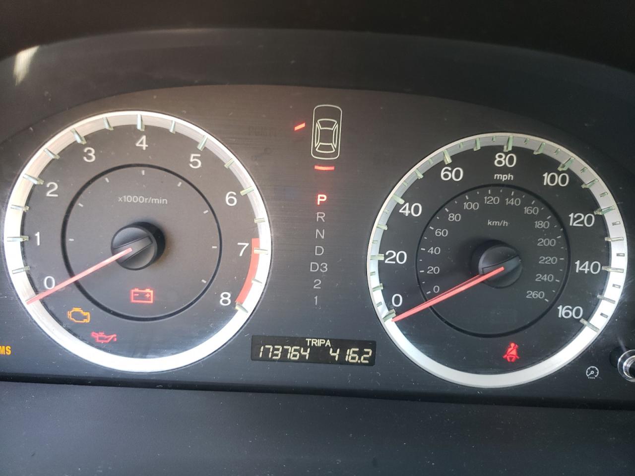 Photo 8 from auction – 2012 HONDA ACCORD SE with VIN 1HGCP2F68CA241868