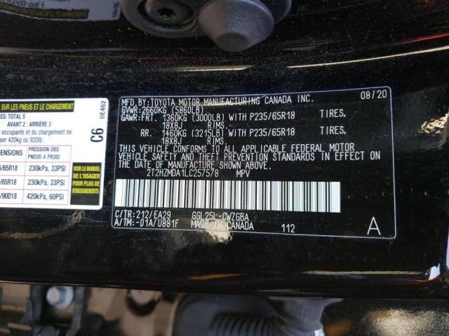 Photo 10 from auction – 2020 LEXUS RX 350 with VIN 2T2HZMDA1LC257578