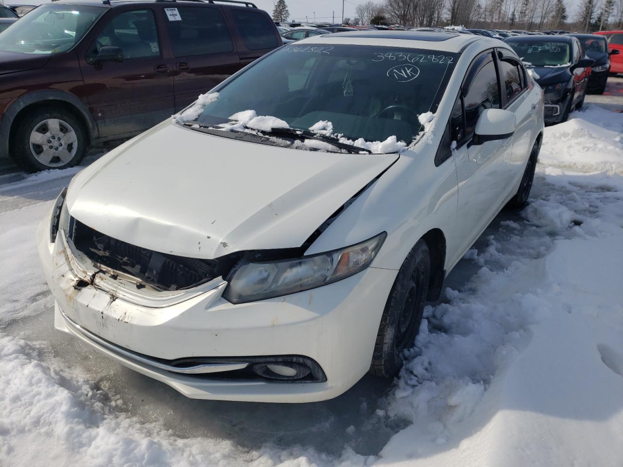 Photo 2 from auction – 2013 HONDA CIVIC TOUR with VIN 2HGFB2F77DH101916