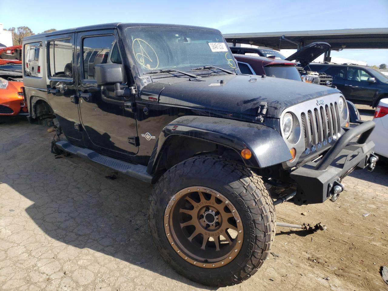 Photo 1 from auction – 2013 JEEP WRANGLER U with VIN 1C4BJWDG9DL596519