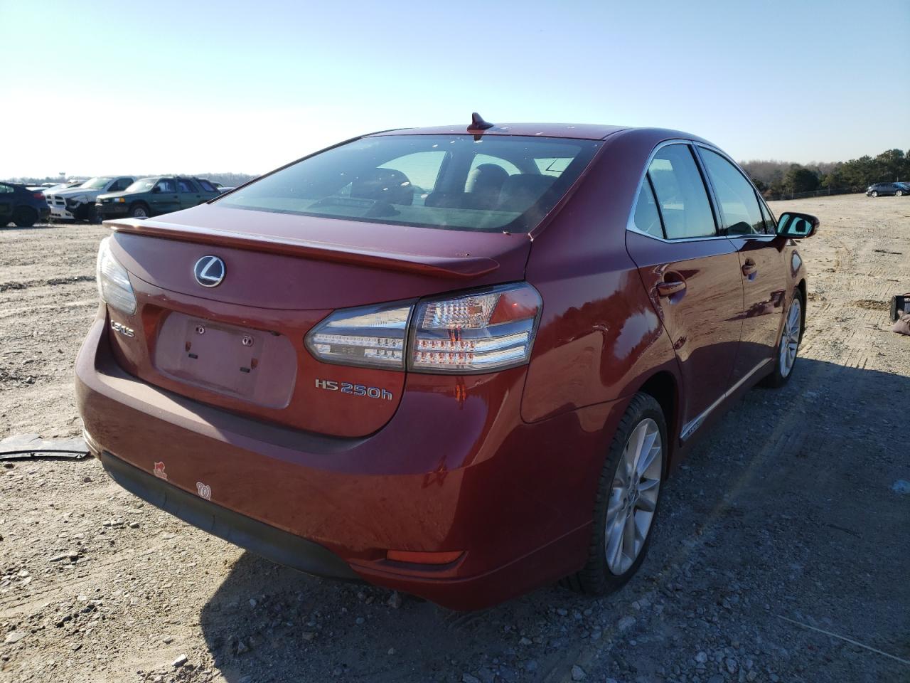 Photo 4 from auction – 2010 LEXUS HS 250H with VIN JTHBB1BA0A2037682