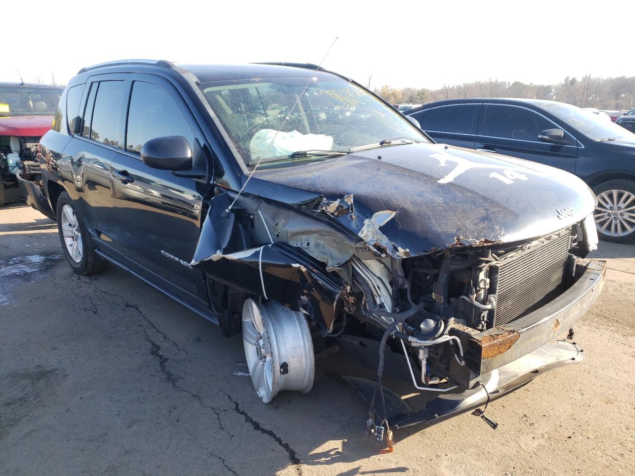 JEEP COMPASS SP 2012 with VIN 1C4NJDBB2CD562438 - Photo from auction