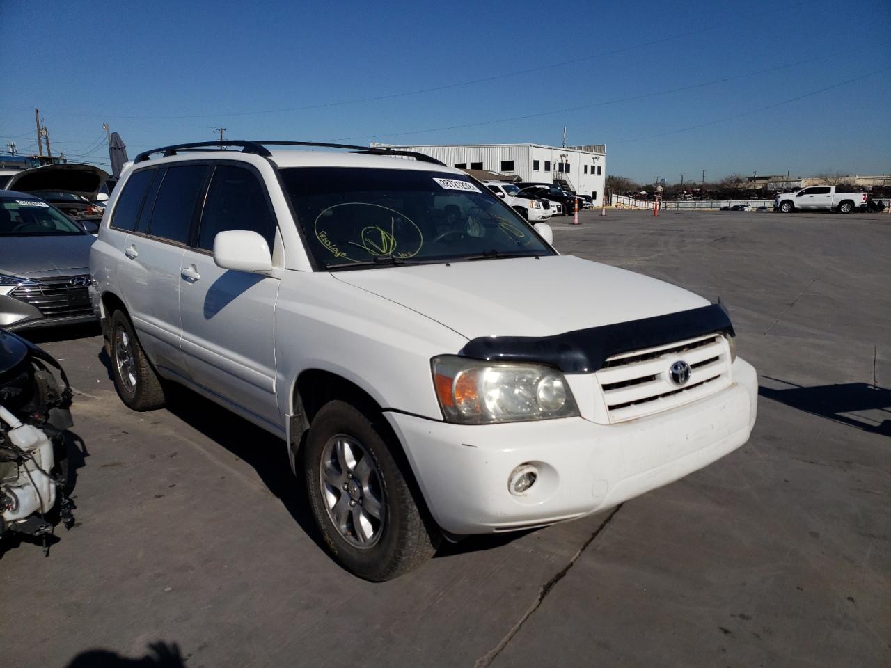 TOYOTA HIGHLANDER 2005 with VIN JTEDP21A150057570 - Photo from auction