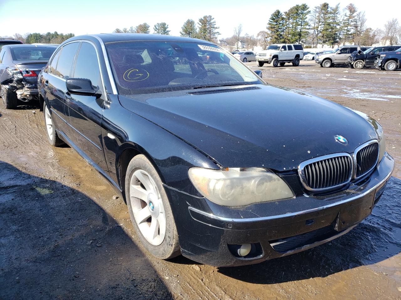 Photo 1 from auction – 2006 BMW 750 LI with VIN WBAHN83596DT25349