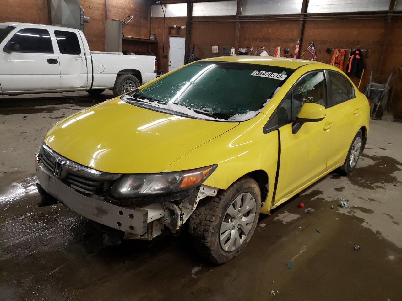 Photo 2 from auction – 2012 HONDA CIVIC LX with VIN 19XFB2F59CE364044