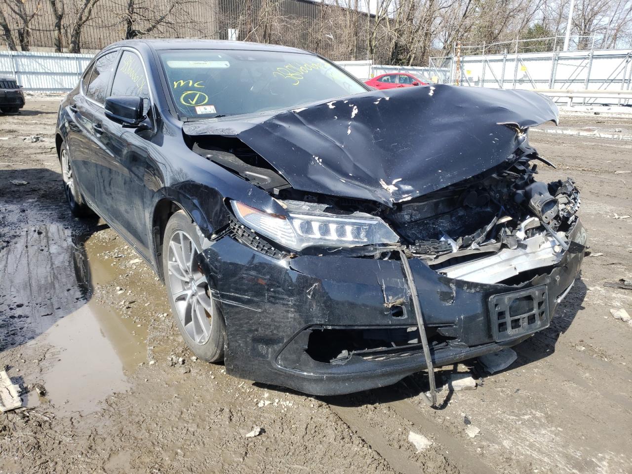 ACURA TLX TECH 2015 with VIN 19UUB3F57FA004700 - Photo from auction