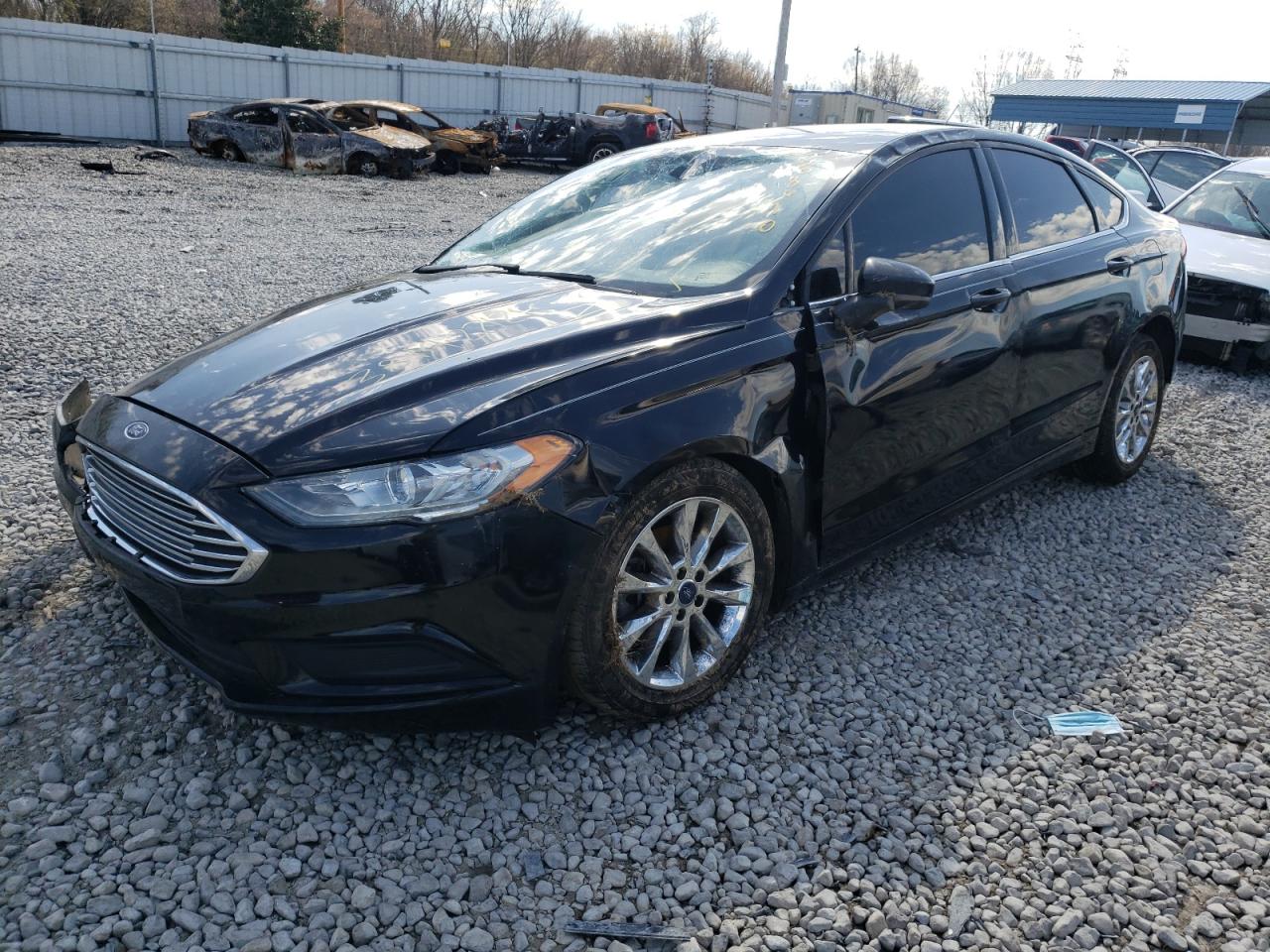 Photo 2 from auction – 2017 FORD FUSION SE with VIN 3FA6P0HDXHR244477
