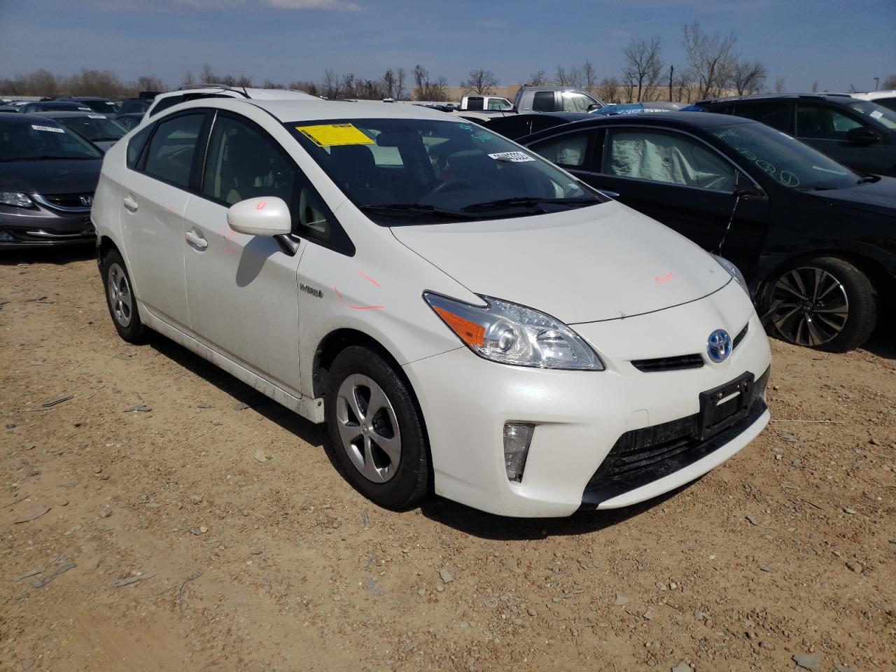 TOYOTA PRIUS 2014 with VIN JTDKN3DU8E1815296 - Photo from auction