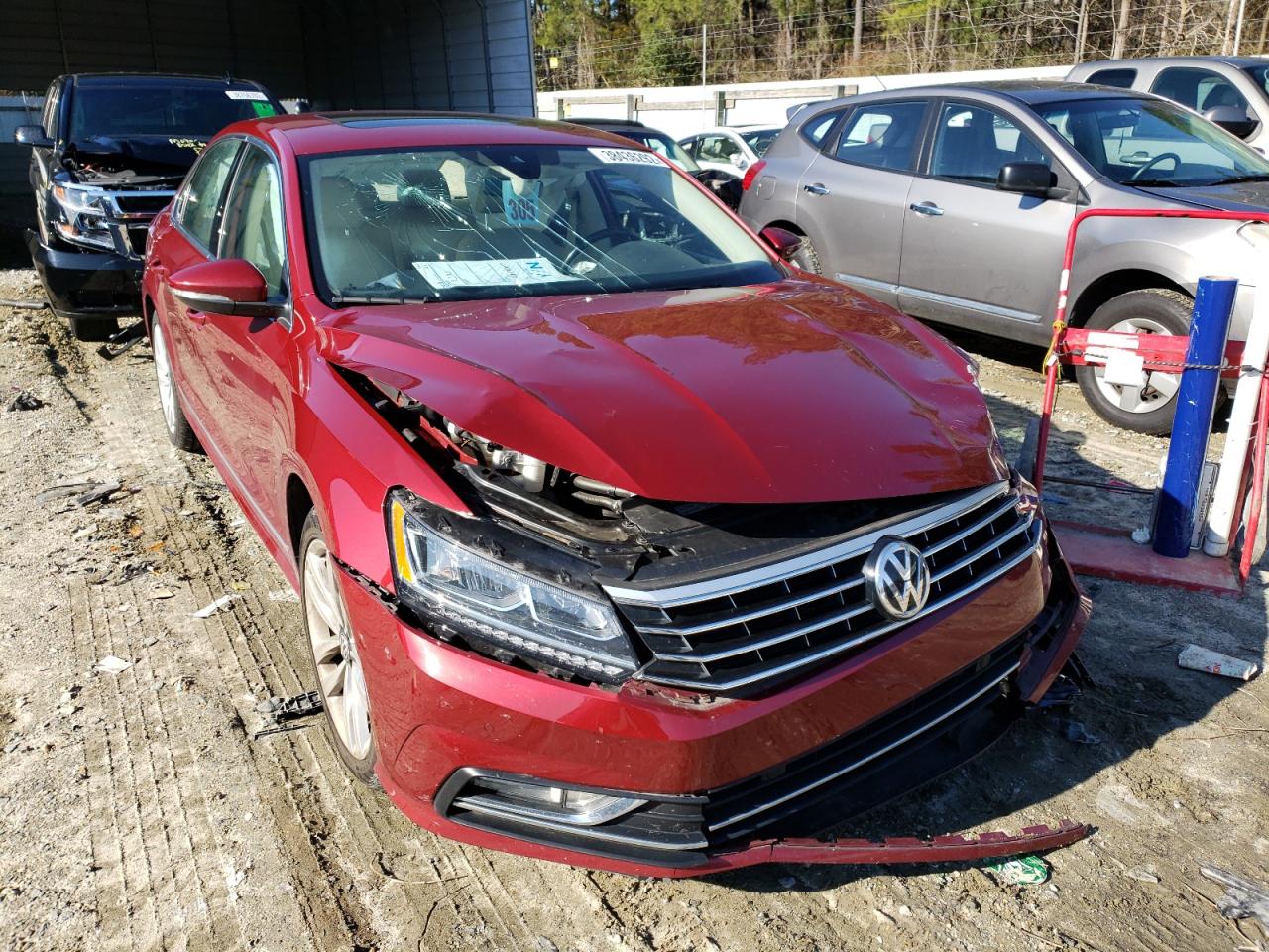 Photo 1 from auction – 2017 VOLKSWAGEN PASSAT SEL with VIN 1VWCT7A3XHC063278