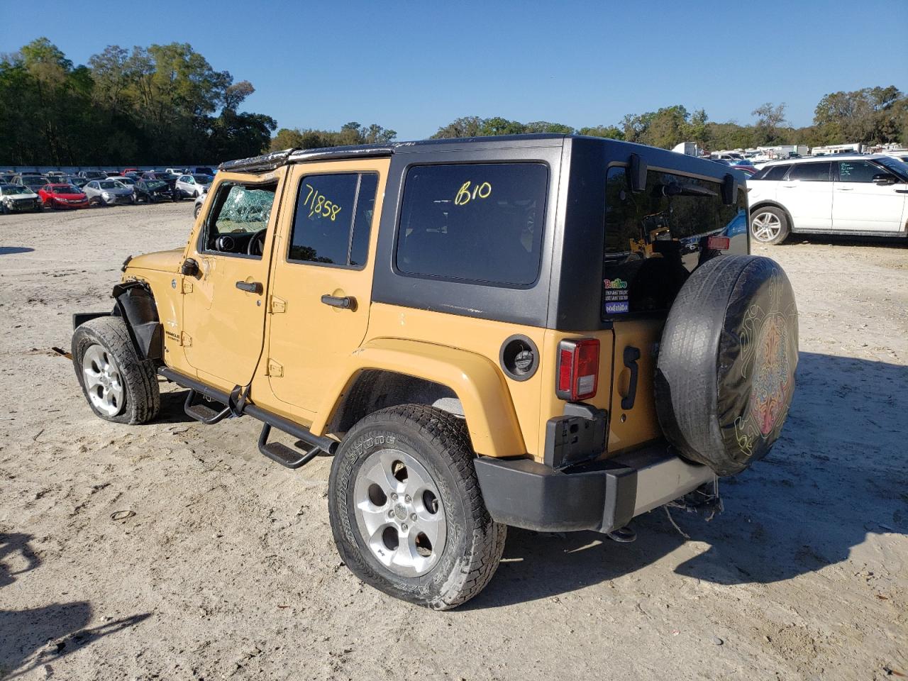 Photo 3 from auction – 2014 JEEP WRANGLER U with VIN 1C4BJWEG8EL221222