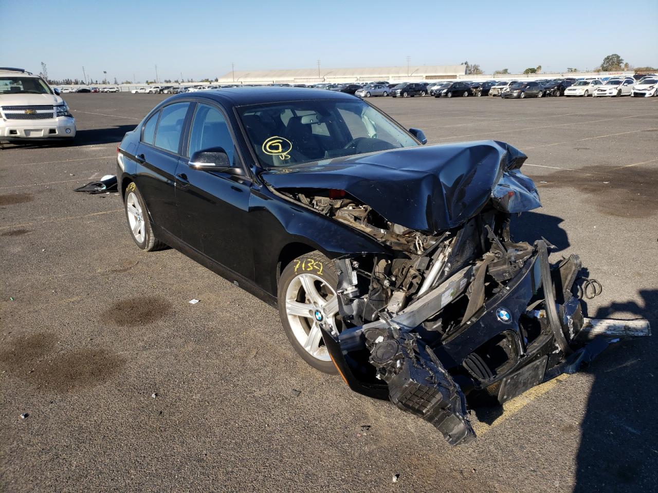 BMW 320 I 2015 with VIN WBA3B1C57FP831108 - Photo from auction
