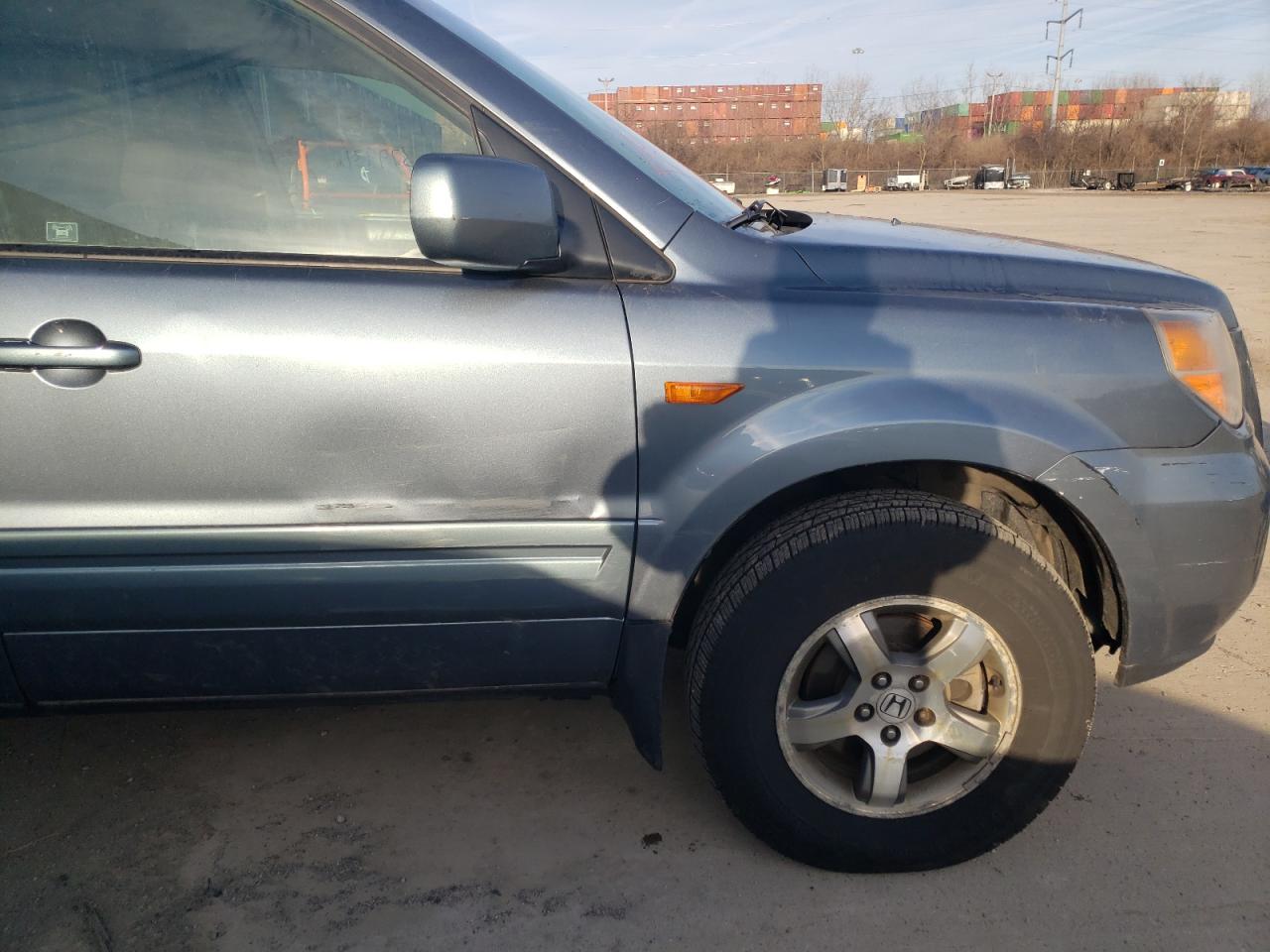 Photo 9 from auction – 2007 HONDA PILOT EX with VIN 2HKYF18467H534969