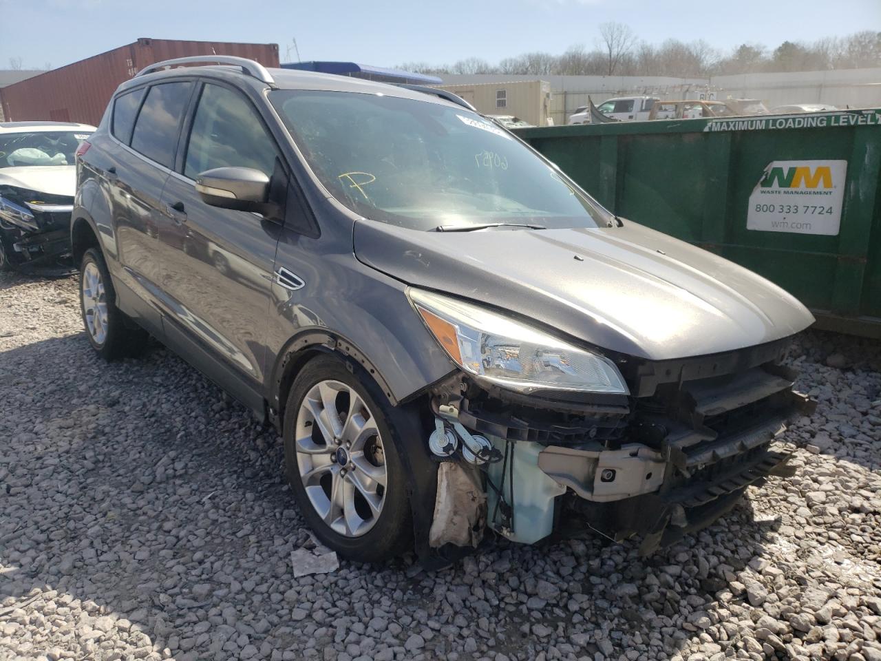 FORD ESCAPE TIT 2014 with VIN 1FMCU0JX1EUD84542 - Photo from auction