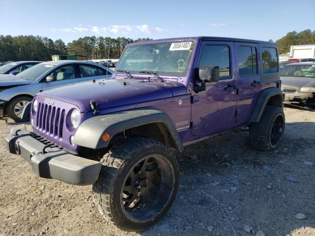 Photo 2 from auction – 2017 JEEP WRANGLER U with VIN 1C4BJWFG1HL524281