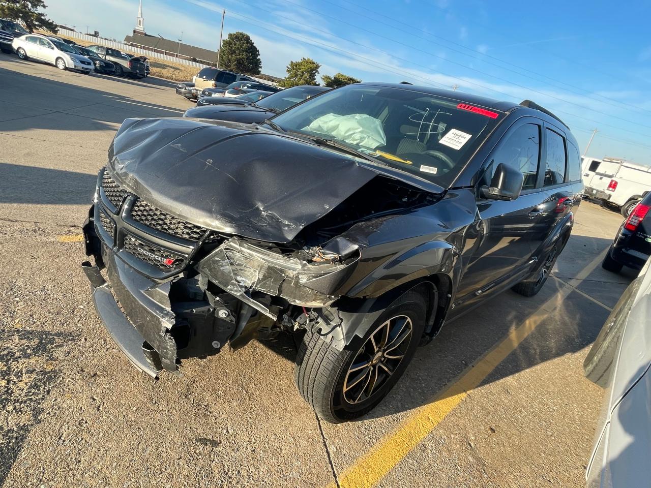 Photo 2 from auction – 2018 DODGE JOURNEY SE with VIN 3C4PDCAB1JT309453