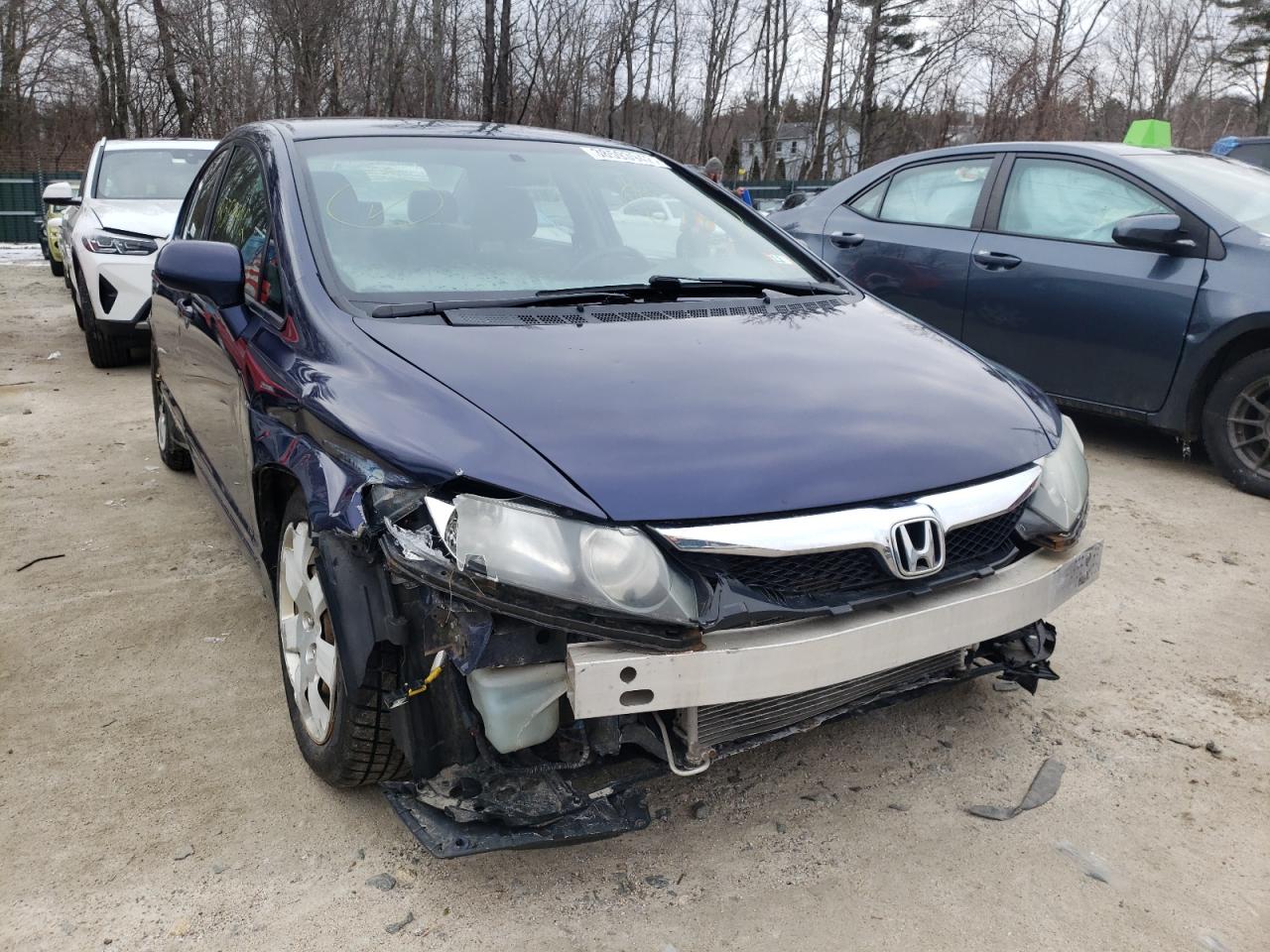 Photo 1 from auction – 2011 HONDA CIVIC LX with VIN 2HGFA1F55BH521215
