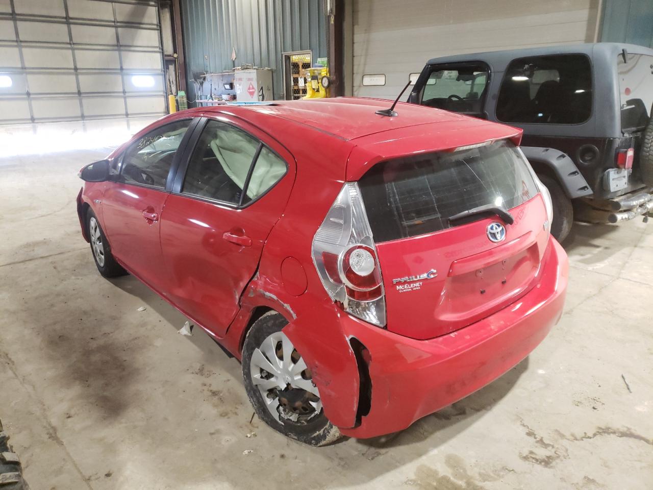 Photo 3 from auction – 2012 TOYOTA PRIUS C with VIN JTDKDTB39C1520170