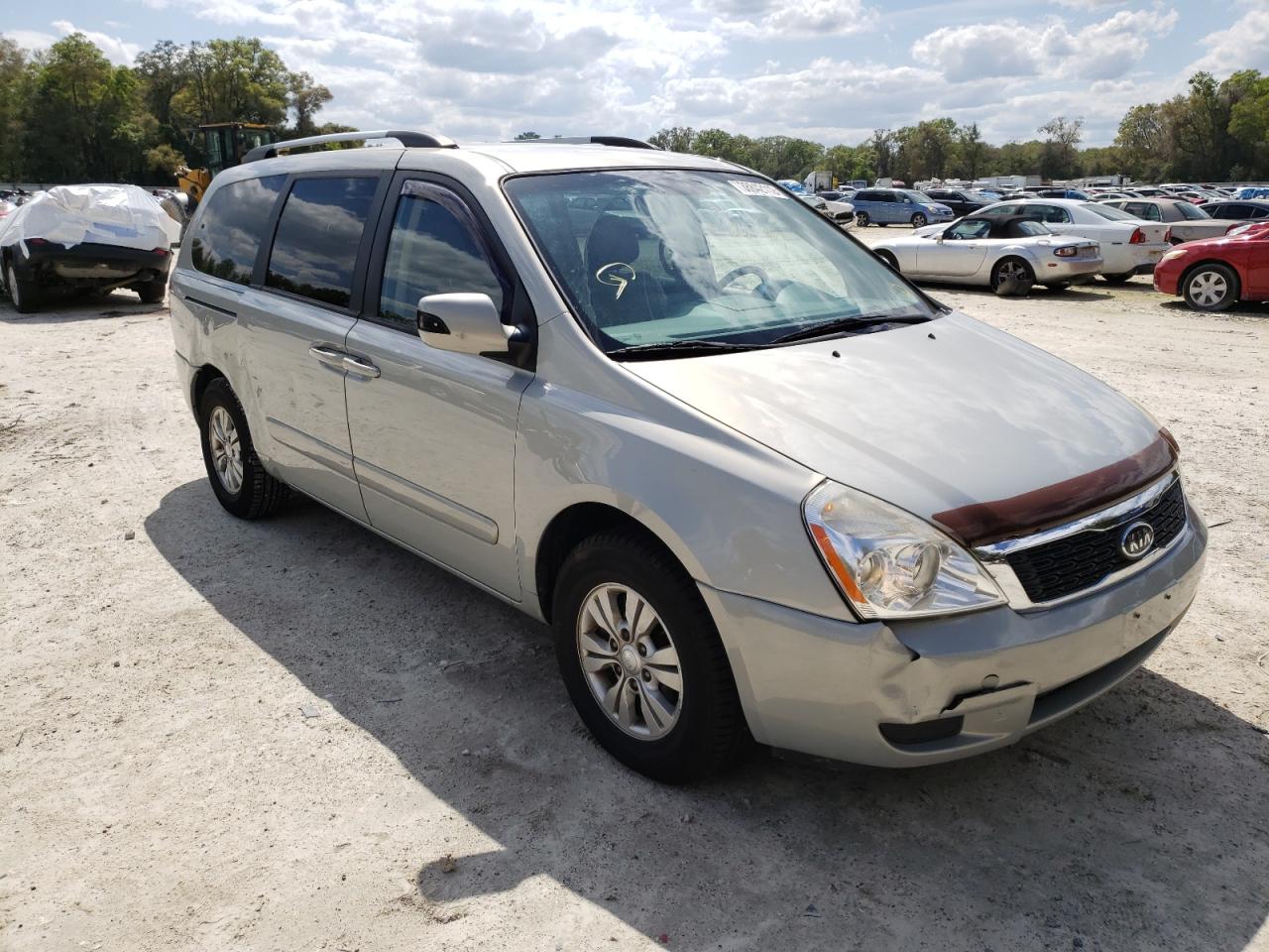 KIA SEDONA LX 2012 with VIN KNDMG4C7XC6499730 - Photo from auction