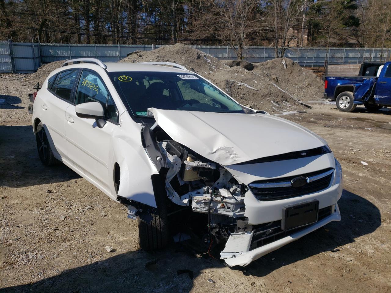 SUBARU IMPREZA PR 2022 with VIN 4S3GTAV65N3712261 - Photo from auction