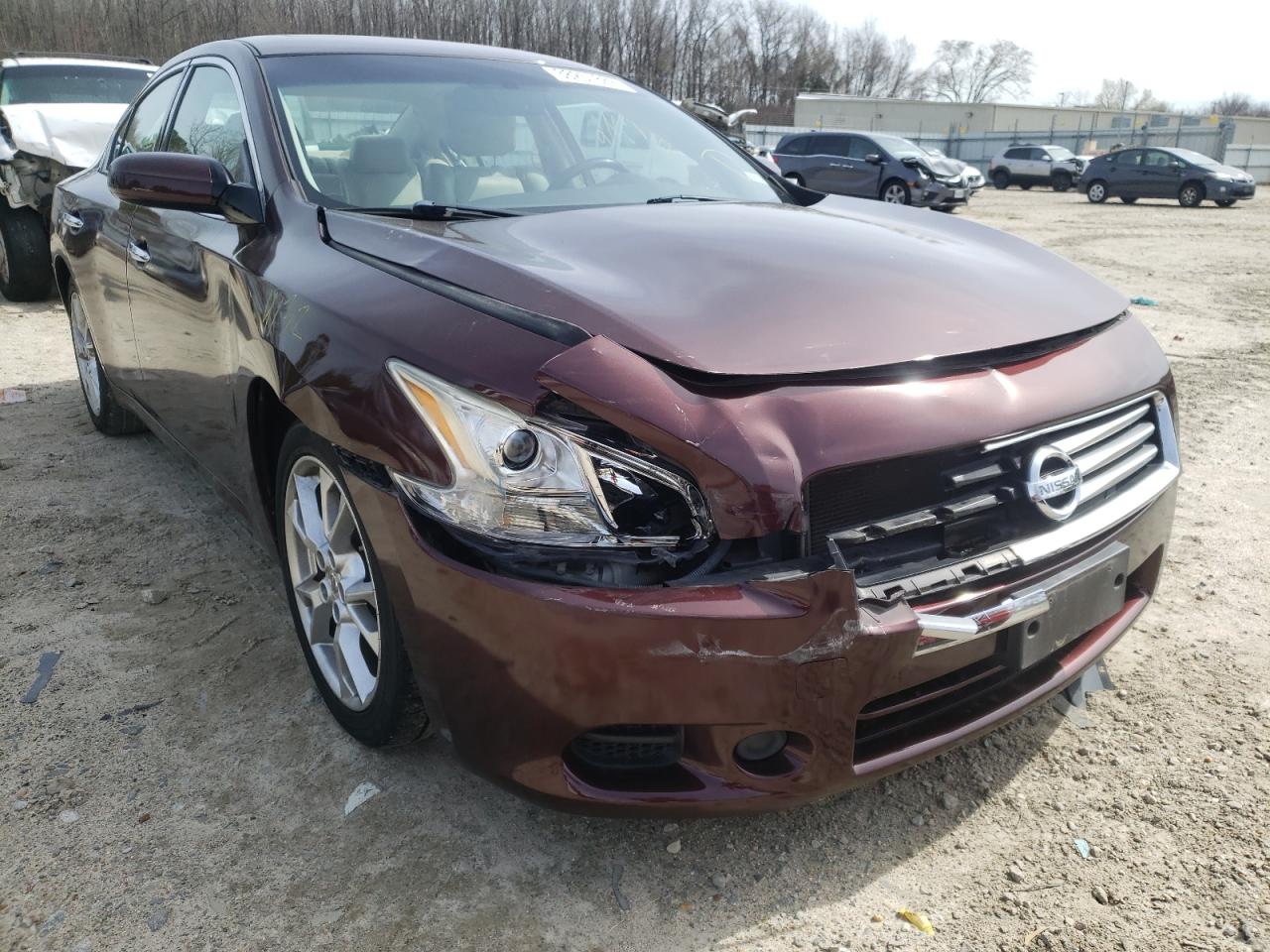 NISSAN MAXIMA S 2014 with VIN 1N4AA5AP2EC440534 - Photo from auction
