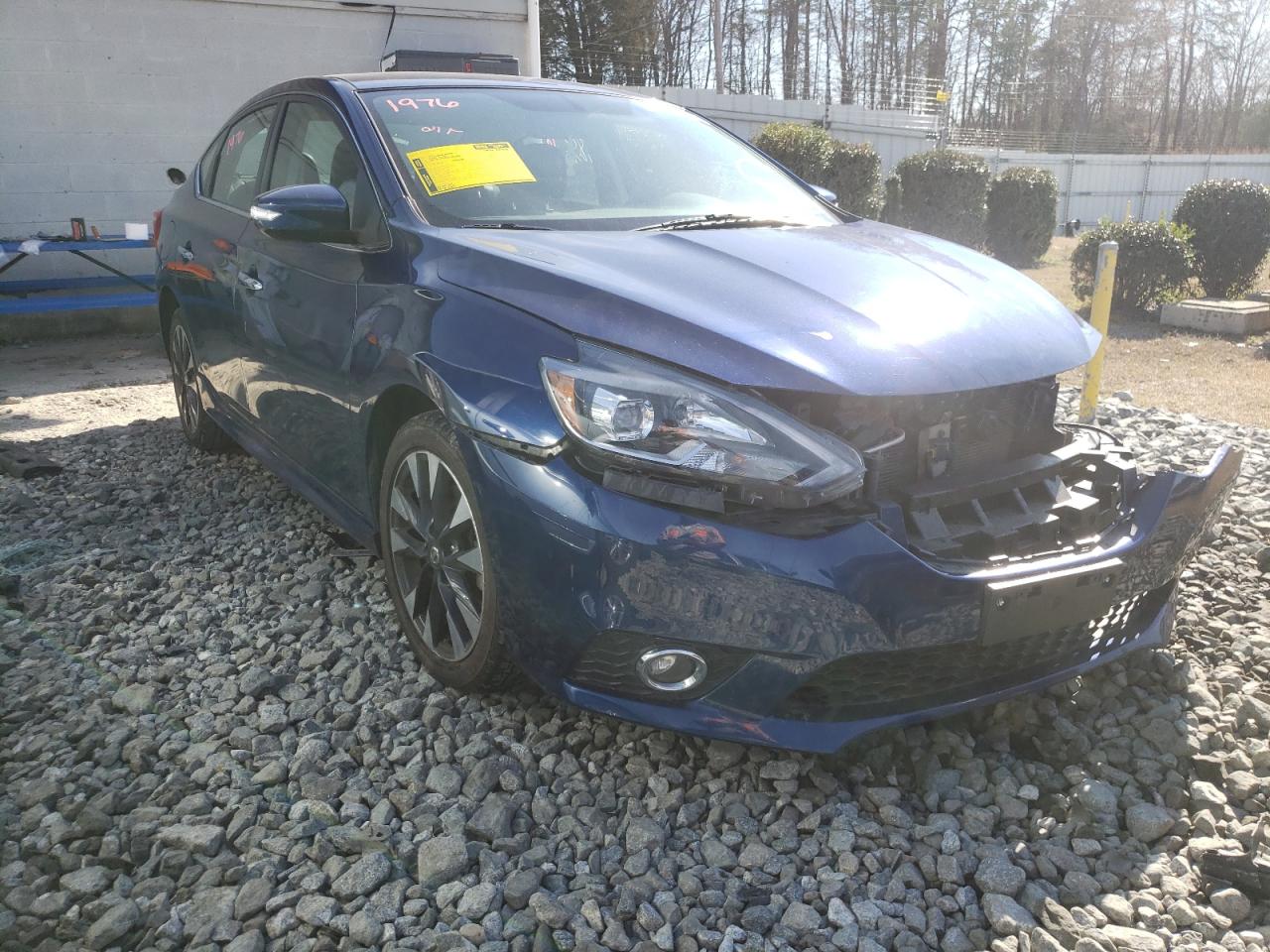 NISSAN SENTRA SR 2017 with VIN 3N1CB7AP8HY204982 - Photo from auction