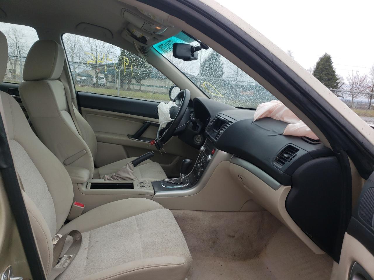 Photo 5 from auction – 2008 SUBARU OUTBACK 2. with VIN 4S4BP61C187301326