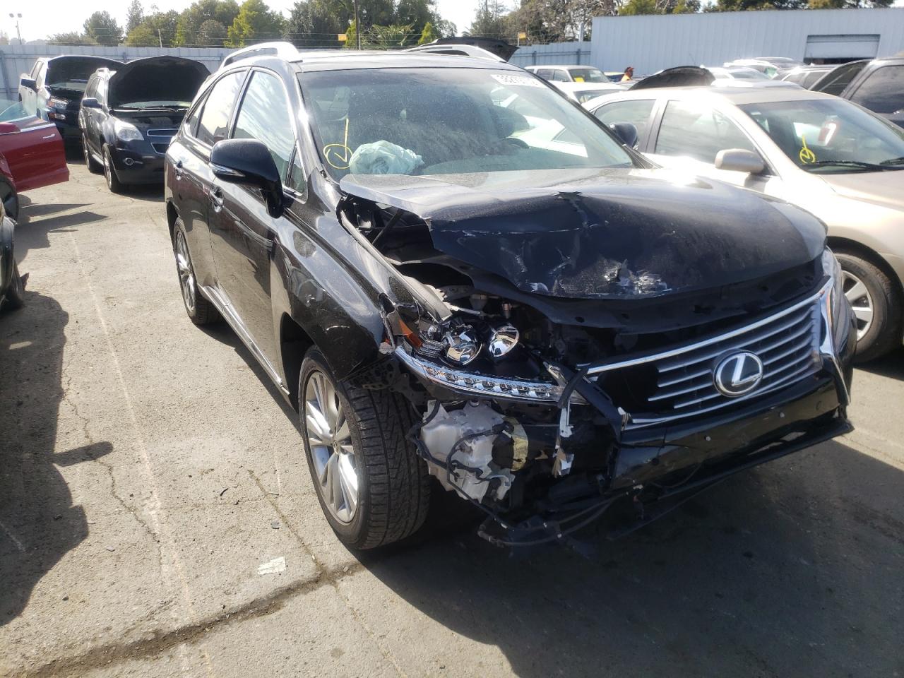 LEXUS RX 350 BAS 2014 with VIN 2T2BK1BA2EC235331 - Photo from auction