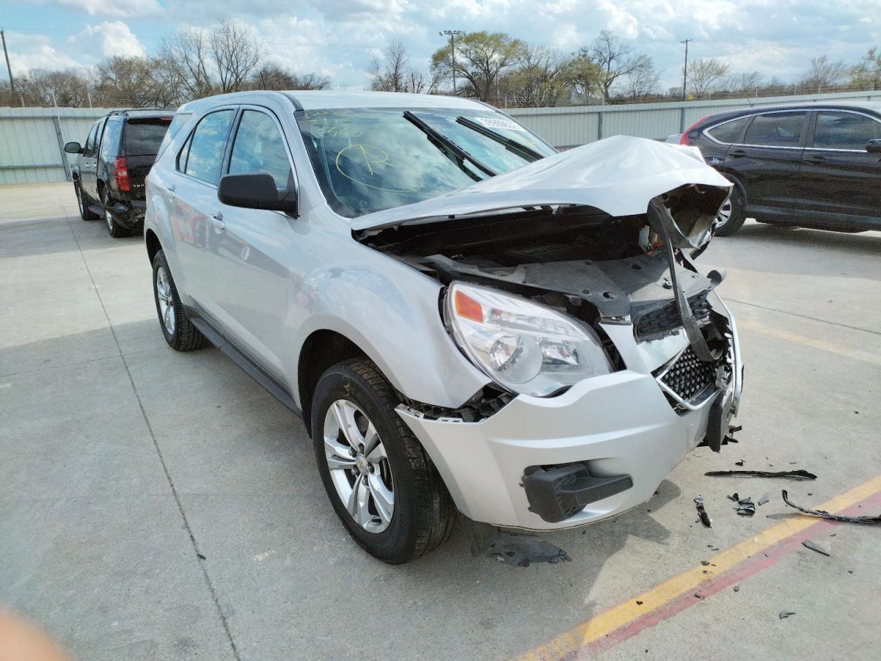 CHEVROLET EQUINOX LS 2015 with VIN 2GNALAEK2F6255400 - Photo from auction