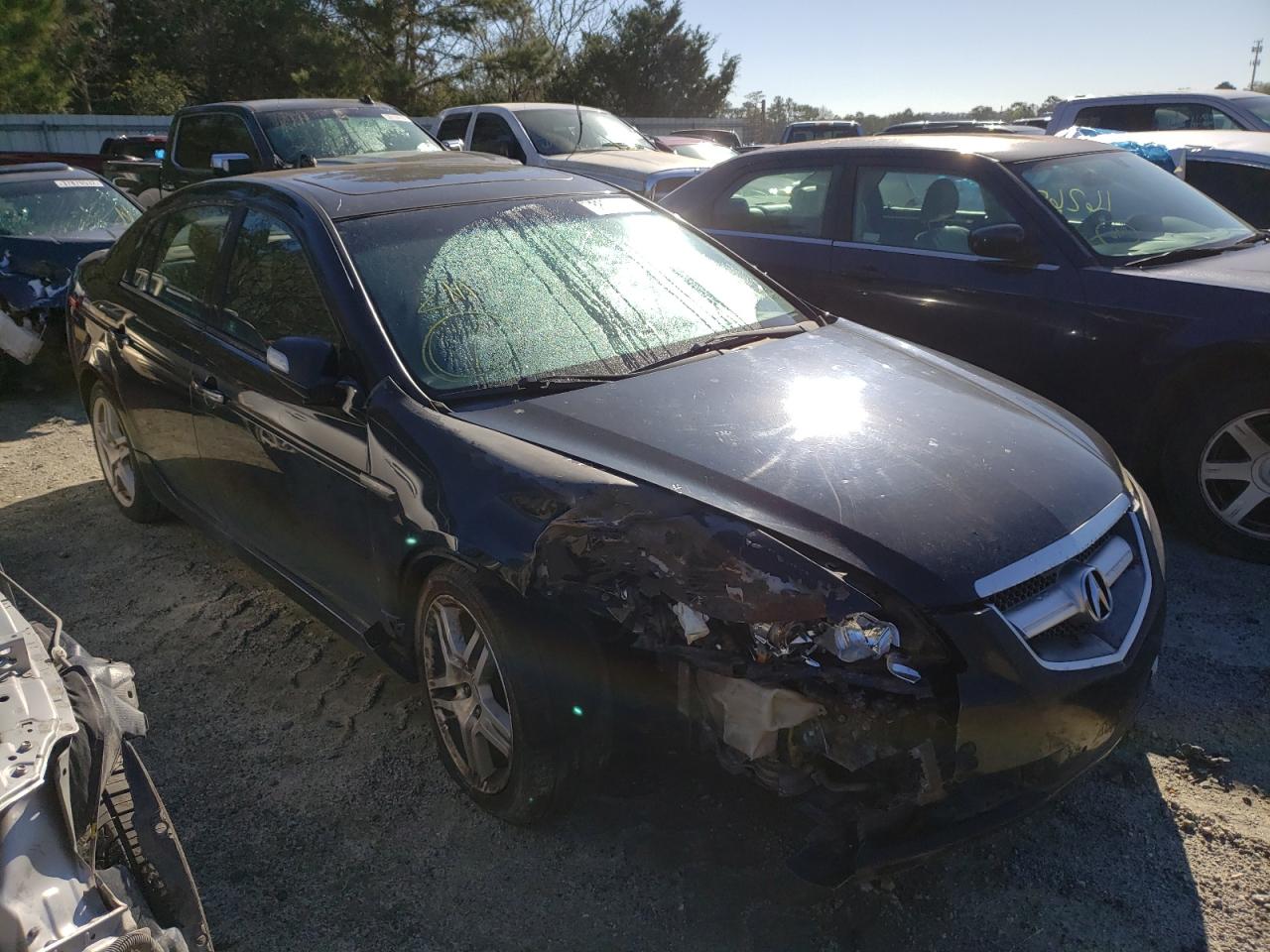 ACURA TL 2008 with VIN 19UUA66278A055532 - Photo from auction