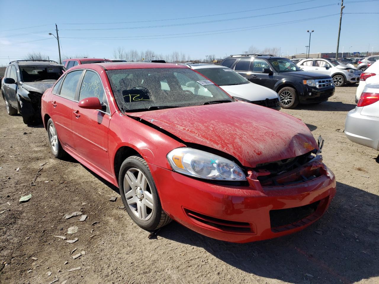 Photo 1 from auction – 2013 CHEVROLET IMPALA LT with VIN 2G1WG5E33D1137801