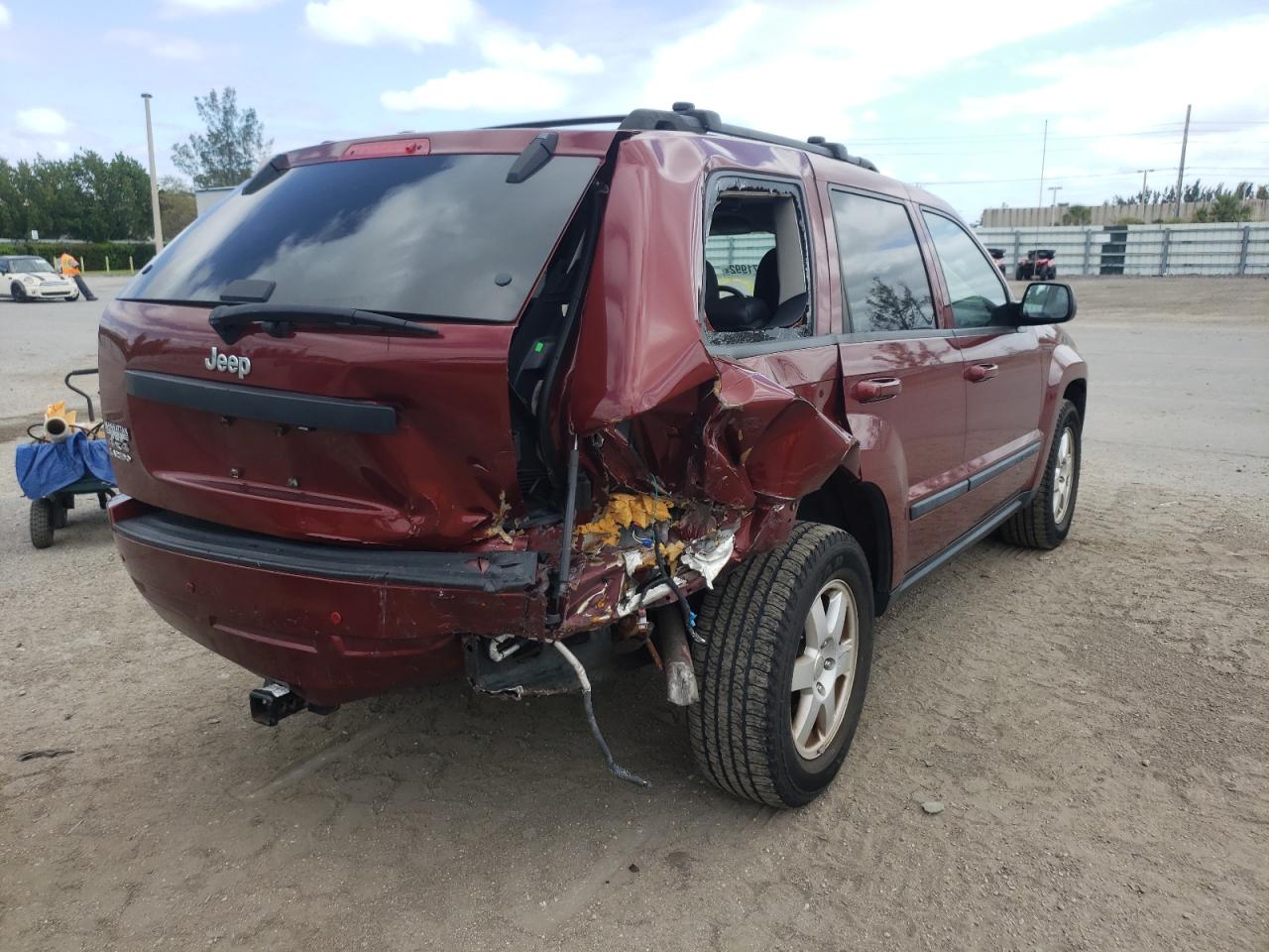 Photo 4 from auction – 2008 JEEP GRAND CHER with VIN 1J8GR48K38C162225