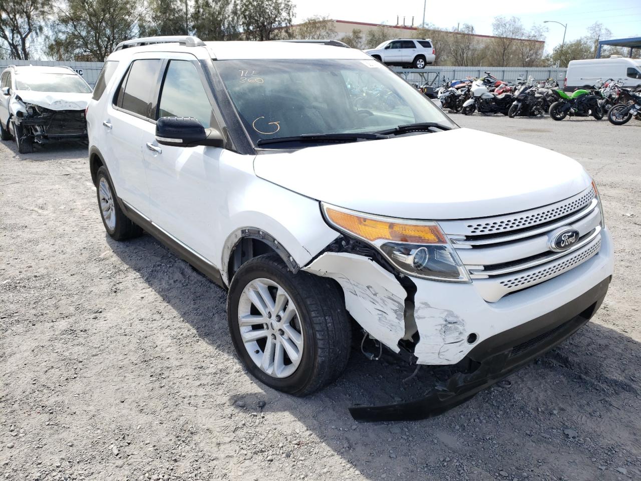 FORD EXPLORER X 2013 with VIN 1FM5K8D85DGB93964 - Photo from auction