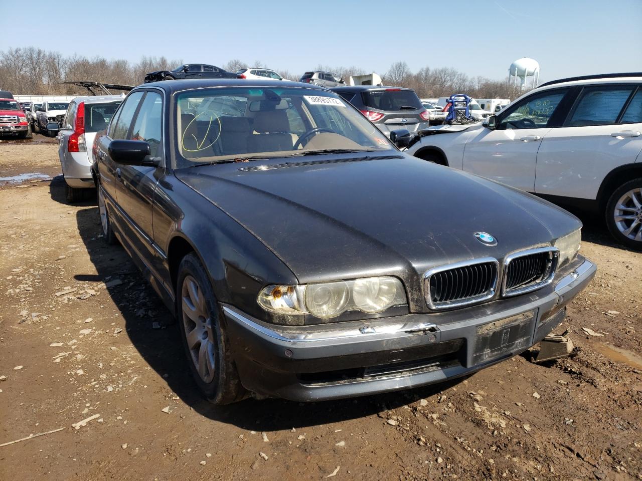 BMW 740 I AUTO 2001 with VIN WBAGG83461DN83365 - Photo from auction