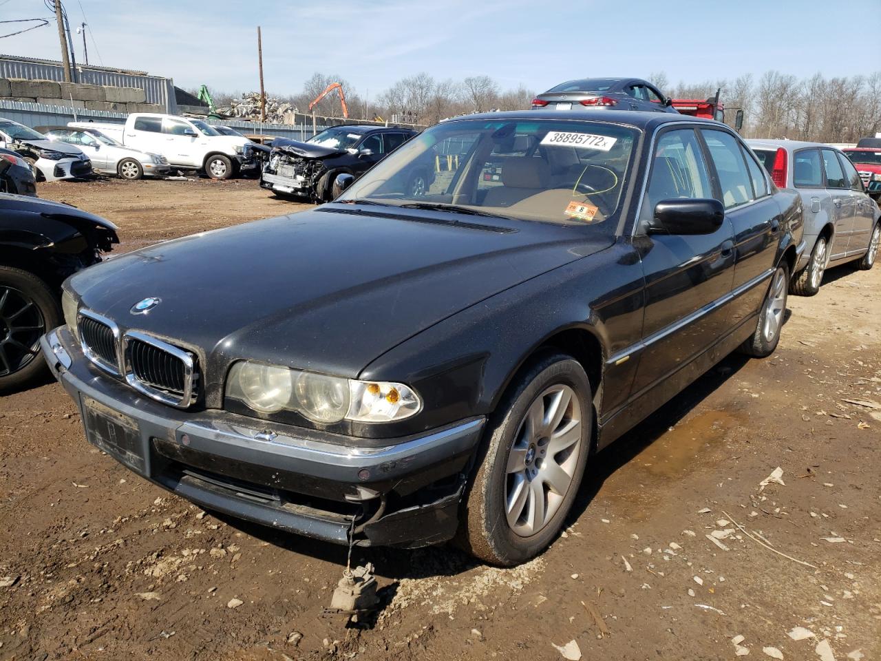 Photo 2 from auction – 2001 BMW 740 I AUTO with VIN WBAGG83461DN83365