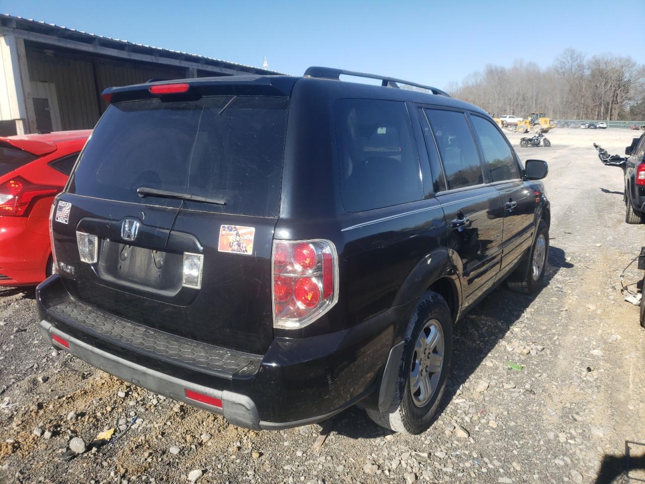 Photo 17 from auction – 2008 HONDA PILOT SE with VIN 5FNYF28308B021861