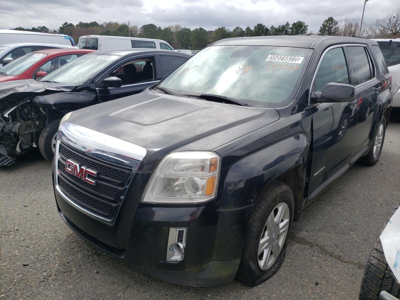 Photo 2 from auction – 2015 GMC TERRAIN SL with VIN 2GKALMEK9F6247020