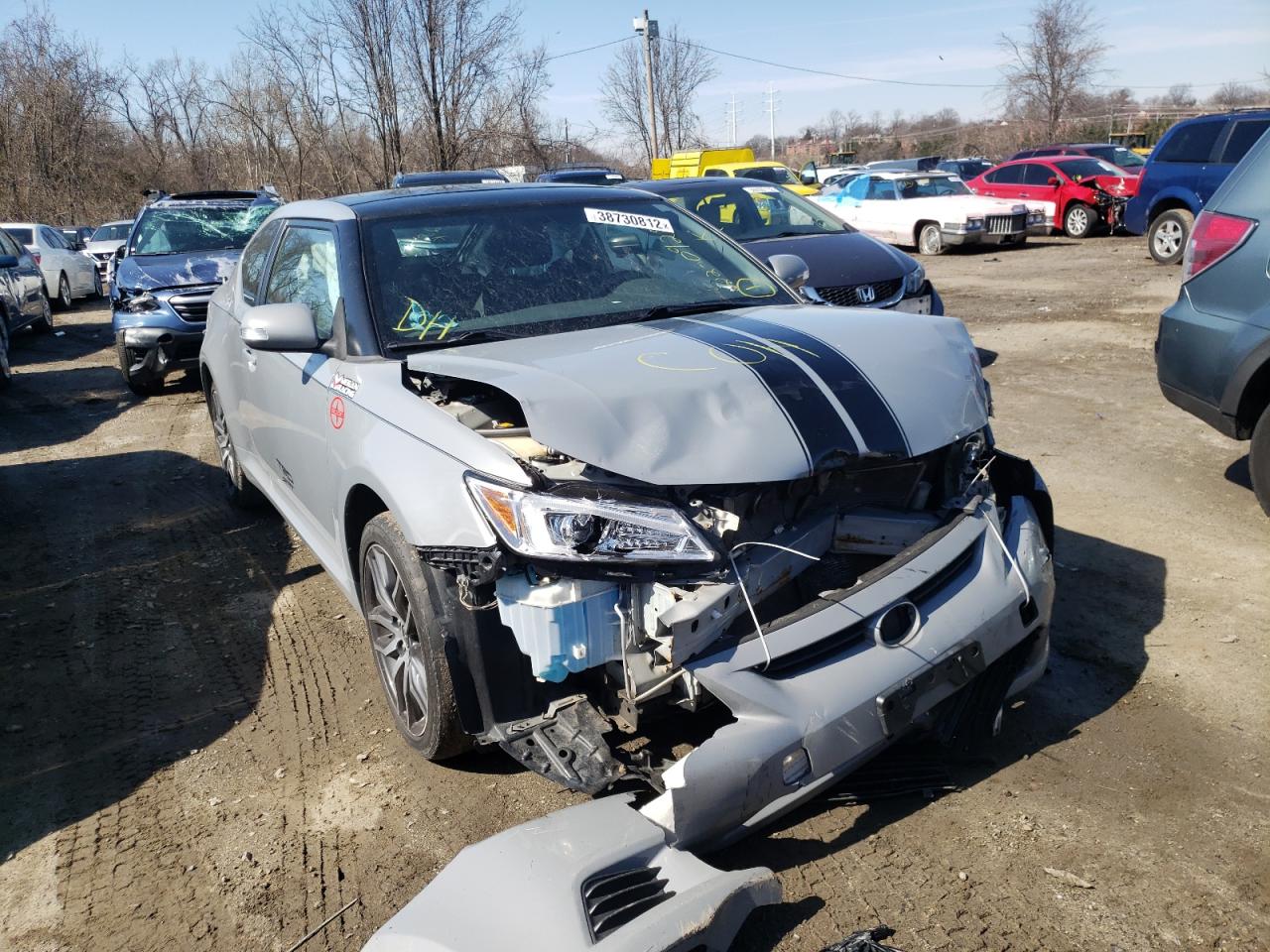 TOYOTA SCION TC 2012 with VIN JTKJF5C77C3041844 - Photo from auction