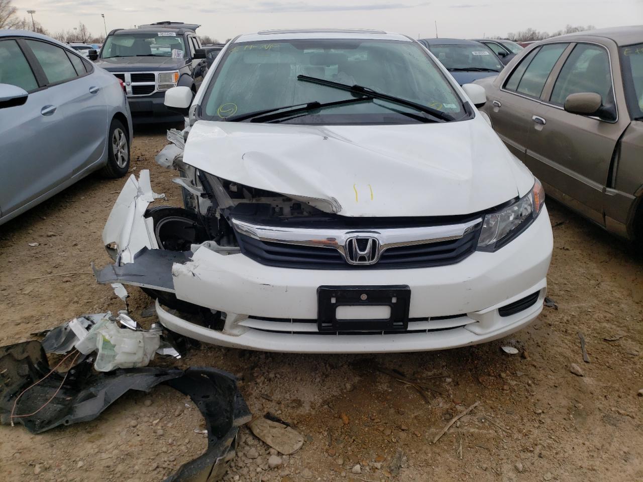 Photo 7 from auction – 2012 HONDA CIVIC EX with VIN 19XFB2F84CE004318