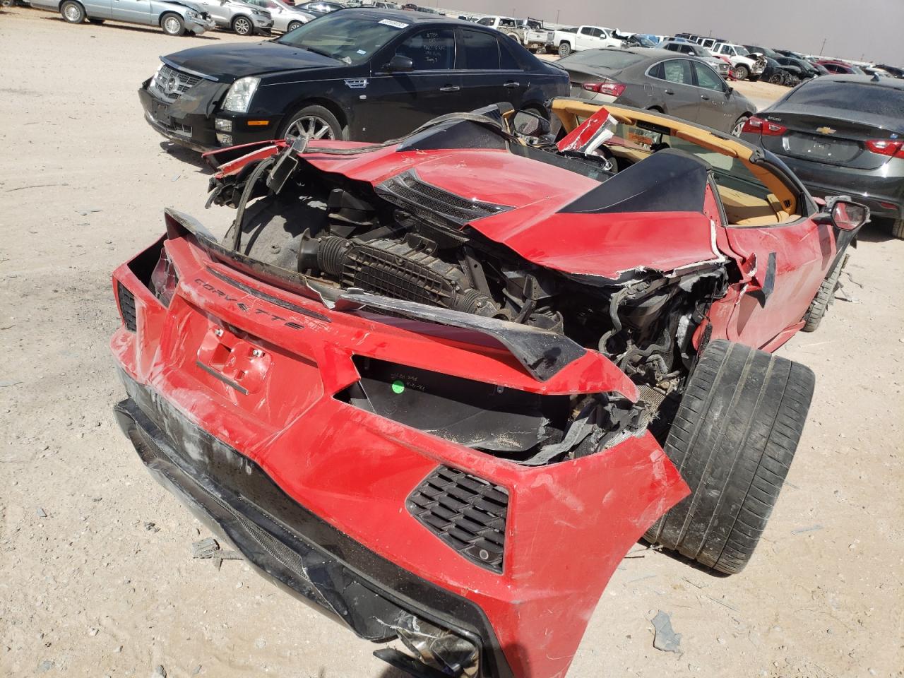 Photo 9 from auction – 2021 CHEVROLET CORVETTE S with VIN 1G1YC3D48M5112779