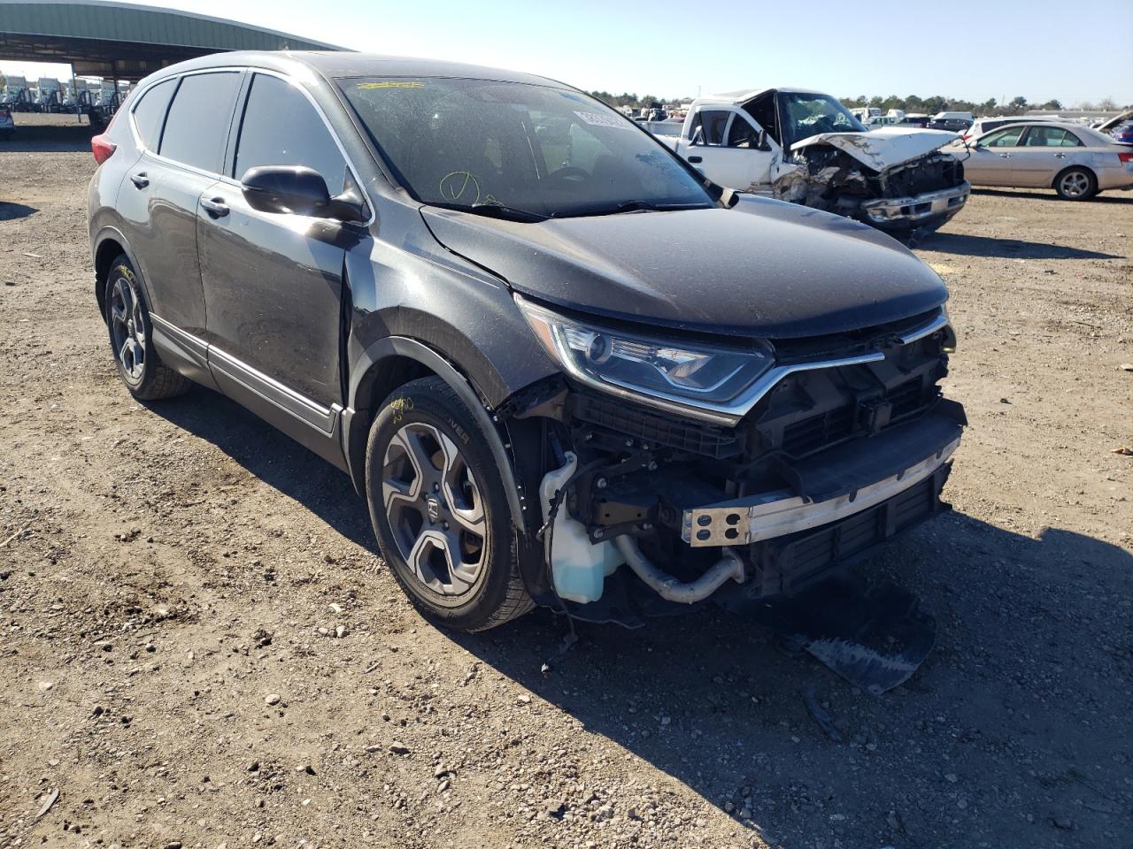 HONDA CR-V EX 2017 with VIN 7FARW1H58HE031624 - Photo from auction