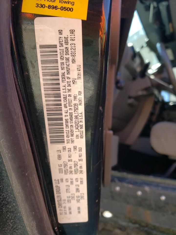 Photo 10 from auction – 2010 JEEP WRANGLER S with VIN 1J4GA2D10AL179239