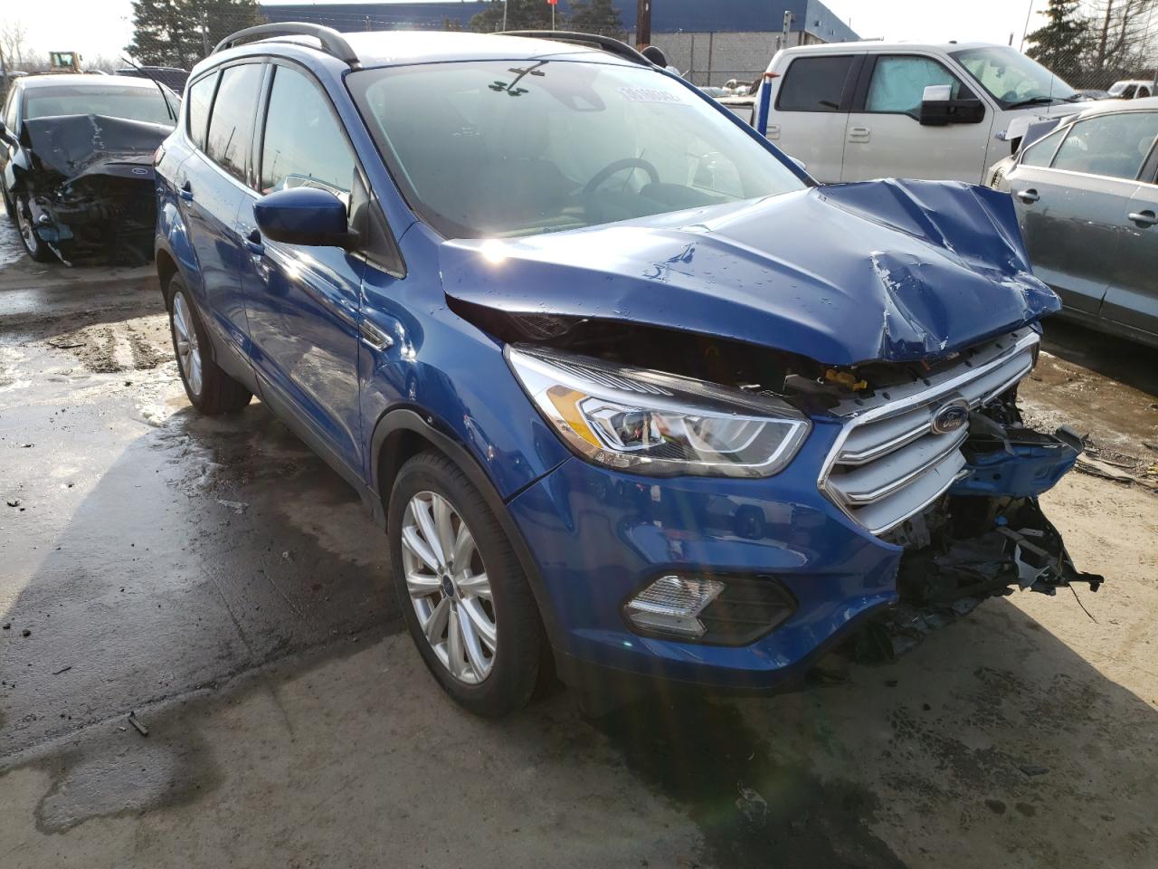 FORD ESCAPE SEL 2019 with VIN 1FMCU9HD0KUA97107 - Photo from auction