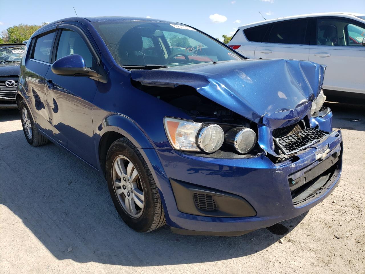 CHEVROLET SONIC LT 2014 with VIN 1G1JC6SB8E4138102 - Photo from auction